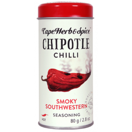 1 Case - 6pack, 80G CAPE HERB & SPICE KIT - Chipotle Chili Tin