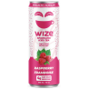 1 Case - 12 Pack, WIZE ICED TEA, Lightly Caffeinated Iced Tea - Sparkling Wild Raspberry, 355ML