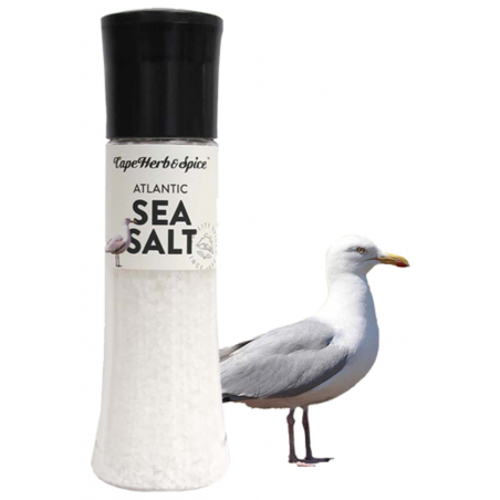 1 Case - 6pack, 360G CAPE HERB & GIANT GRINDER - Atlantic Sea Salt Giant Grinder