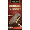 1 Case - 12pcs, Tiaroma Crunch Biscuit with Hazelnut filling, 67.5 gr.