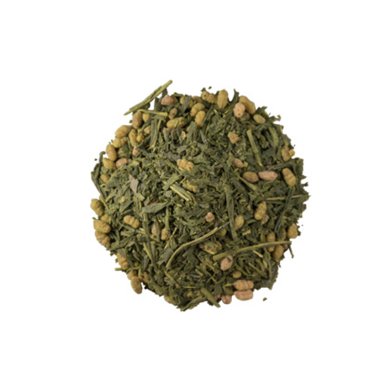 Japanese loose tea - 500gram, Genmaicha with Matcha, Fukamushi green tea, roasted rice + matcha