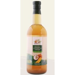 1 Case, 12 Pack, Quezon's Best Plain Organic Coconut Sap Vinegar 750mL