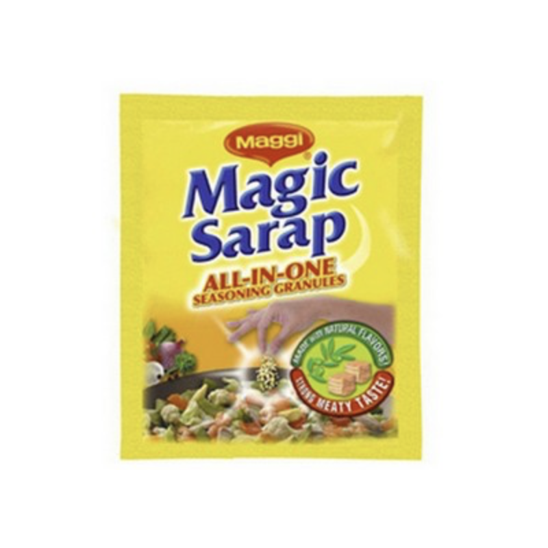 1 Case, 60 Pack, Maggi Magic Sarap Small, 12/8g