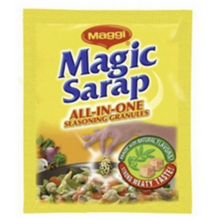 1 Case, 60 Pack, Maggi Magic Sarap Small, 12/8g