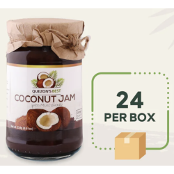 1 Case, 24 Pack, Quezon's Best Coconut Jam with Muscovado 224g