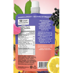 1 Case - 12 Pack, GOODVIBES JUICE, GET WELL SHOTS - Natural Beverage Get Well, 50ml