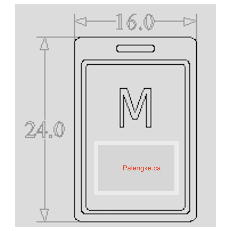 Palengke Cutting Board, L 24" x W16"x H 0.500", NATURAL WHITE HDPE