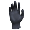 1 Case - 10 Boxes, Ronco Sentron™ 4 Nitrile Examination Glove - Black 4mil 100/BX