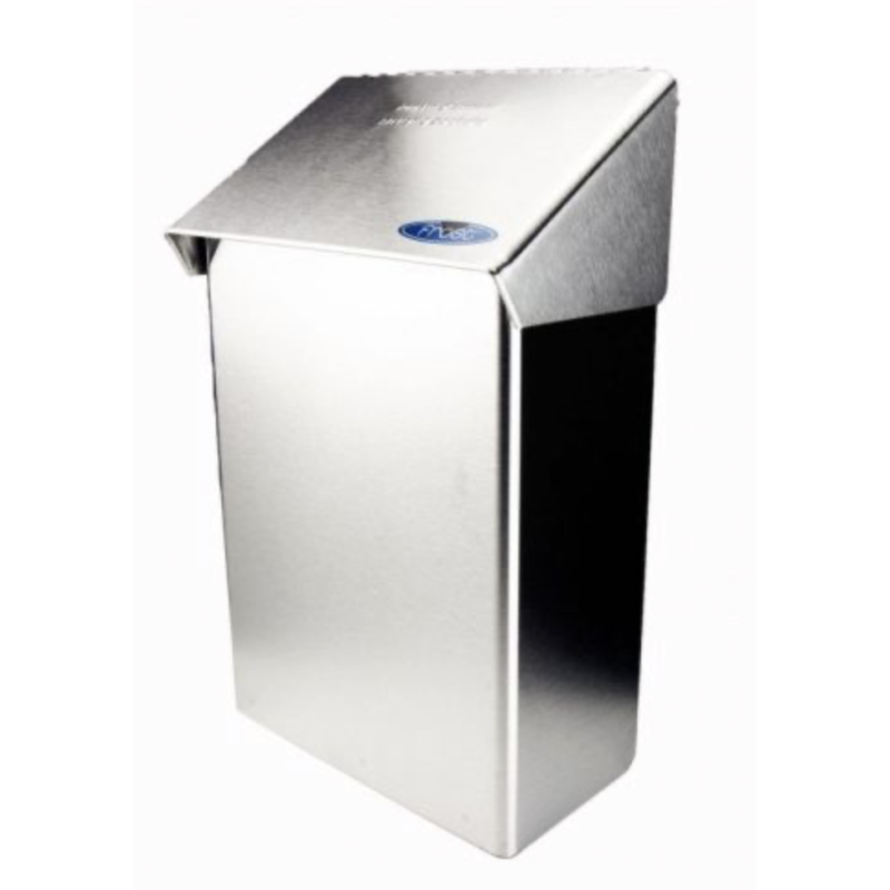 1 Case - 2 Pack, Frost® Surface Mounted Napkin Disposal - Stainless Steel 6L