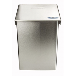 1 Case - 2 Pack, Frost® Surface Mounted Napkin Disposal - Stainless Steel 6L