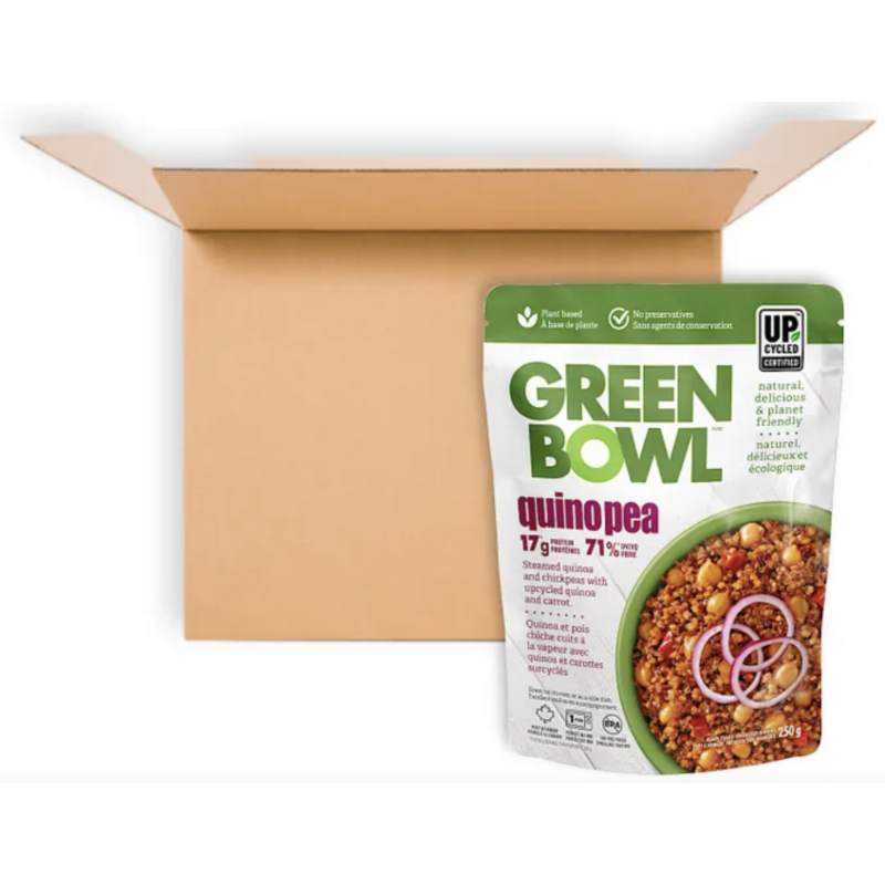 1 Case, 6 Pack - GREEN BOWL QUINOPEA 250G