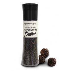 1 Case - 6pack, 55G CAPE HERB & SPICE - Extra Bold Peppercorns Grinder