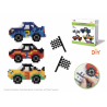 1 Case - 12 Pack - Krafty Kids Kit: DIY Scenery Iron-on Fused Bead Kit - Raceway