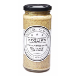 1 Case - 6 Pack, KOZLIK'S - Kozlik's Mustard, Italian Mostarda, 250ML