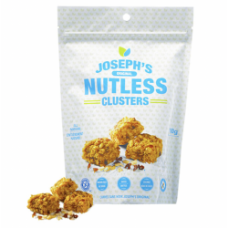 1 Case - 12 Pack, JOSEPH'S NUTLESS CLUSTERS - Gluten Free, Nutless Treats, - Original, 150G