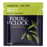 1 Case - 6 Pack, Four O'Clock - Organic Fairtrade Tea Bag - Japanese Sencha Matcha Green Tea,16X24G