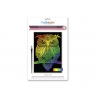 1 Case - 12 Pack - Craft Medley Kit: Deluxe Engraving Art DIY Kit - Rainbow~ Owl