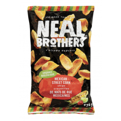 1 Case - 12 Pack, Neal Brothers - NB Corn Chips, Organic Corn Chips Mexican, 276G