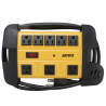 Aurora Tools, Workshop Surge Protector Power Strip, 8 Outlets, 1350 J, 1875 W, 6' Cord