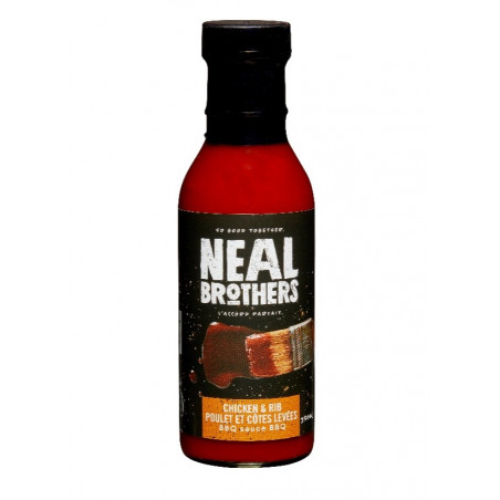 1 Case - 12 Pack, Neal Brothers, NB BBQ Sauce - Chicken & Rib BBQ Sauce, 350ml