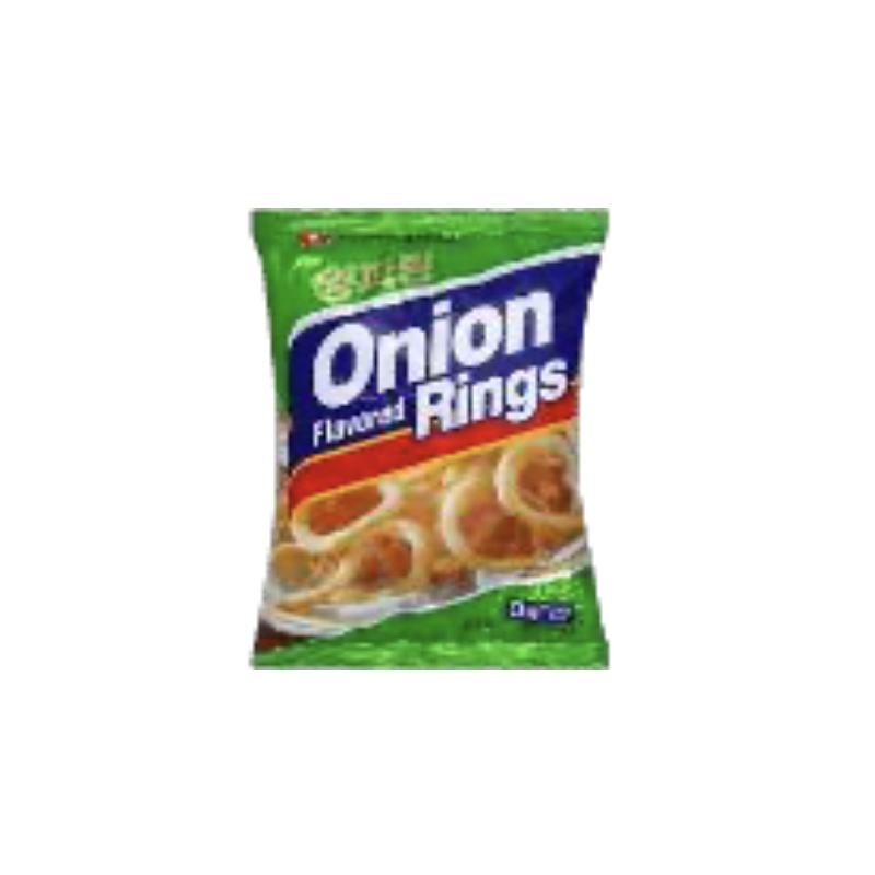 1 Case - 20 Pack, NONG SHIM ONION RINGS 20X50G