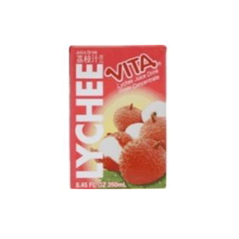 1 Case - 8 Pack, VITA LYCHEE JUICE DRINK , 6x250ML