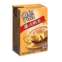 1 Case - 8 Pack, VITA HK MILK TEA DRINK, 6x250ML