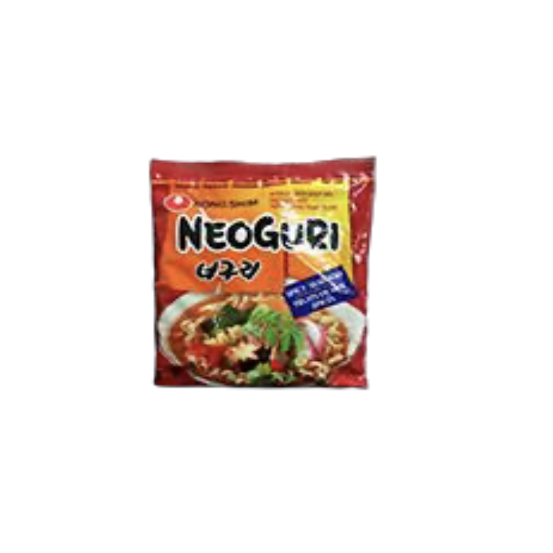 1 Case - 10 Pack, NONG SHIM NEOGURI SPICY SEAFOOD SINGLE 10x120G