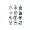 1 Case - 12 Pack, Holiday Trendz: 4.3"x6.3" Clear Stamps Reusable - Seasonal Icons