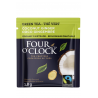 1 Case - 6 Pack, Four O'Clock - Coconut Ginger Organic Fairtrade Green Tea,16X27.2G