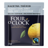 1 Case - 6 Pack, Four O'Clock - Classic Earl Grey Organic Fairtrade Black Tea,16X32G