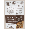 1 Case - 12 Pack, EVE'S CRACKERS, Flaxseed Based Cracker - Black Sesame, 108g