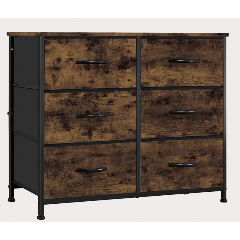6 Drawer, Storage Cabinet (Patterned)
Size for 6 drawers: 31X12X28”(80X30X70 cm)