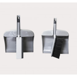 1 Case -  48pcs, Dustpan and Brush Set, Size: 13" x 8.5"