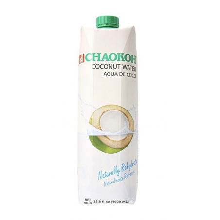 1 Case - 12pcs, Chaokoh UHT Coconut Water, 1000 ML