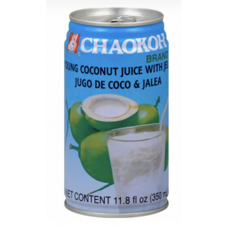 1 Case - 24pcs, Chaokoh Coconut Juice Pulp, 350ml