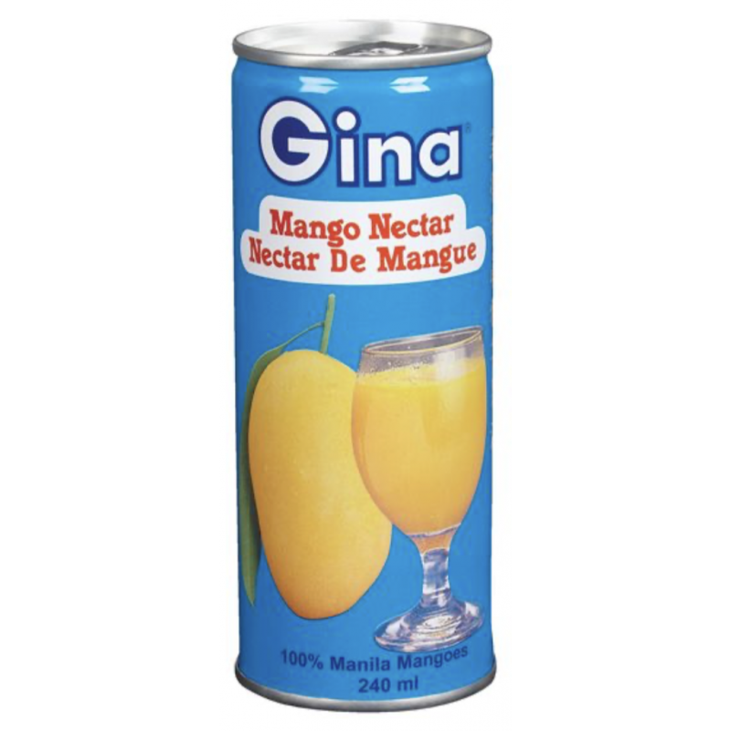 1 Case - 30pcs, Gina Mango Nectar, 240ml