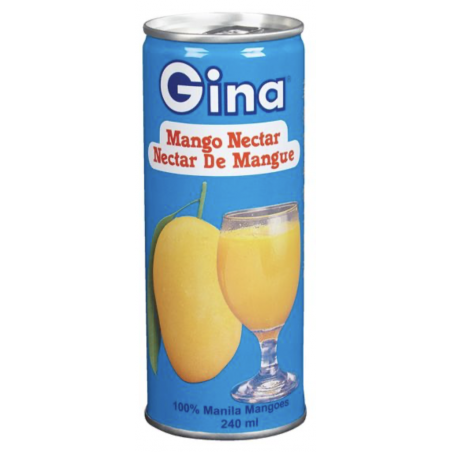 1 Case - 30pcs, Gina Mango Nectar, 240ml