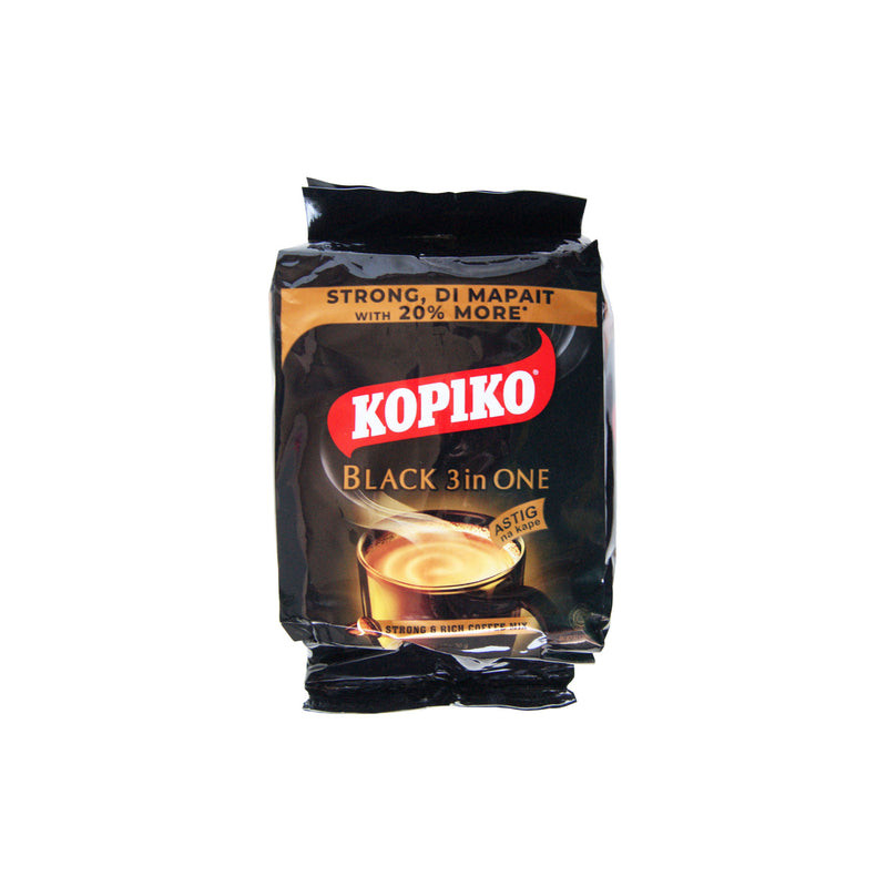 1 Case - 8 pack, Kopiko 3in1 Black, 30pcs x 30g