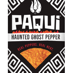 1 Case - 12 Pack, PAQUI - Tortilla Chips, Haunted Ghost Pepper, 155G