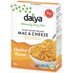 1 Case - 8 Pack, Cheddar Flavour Plant-Based Deluxe Mac & Cheeze, 300G