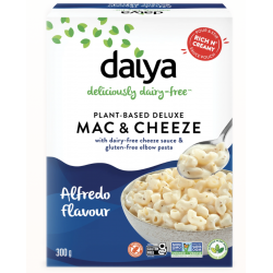 1 Case - 8 Pack, Alfredo Flavour Plant-Based Deluxe Mac & Cheeze, 300G