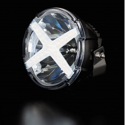 1 - Case, 2 Pack, LED 9" X DRIVING LIGHT W/POS - WHITE LIGHT