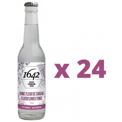 1 Case - 24pack, 275ML, 1642 SODAS - Premium Soda Mixers - Elderflower