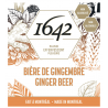1 Case - 24pack, 275ML, 1642 SODAS - Premium Soda Mixers - Ginger Beer