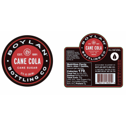 copy of 1 Case - 24pack - 355ml Boylan, Vintage Cane Sugar Craft Sodas - Root Beer