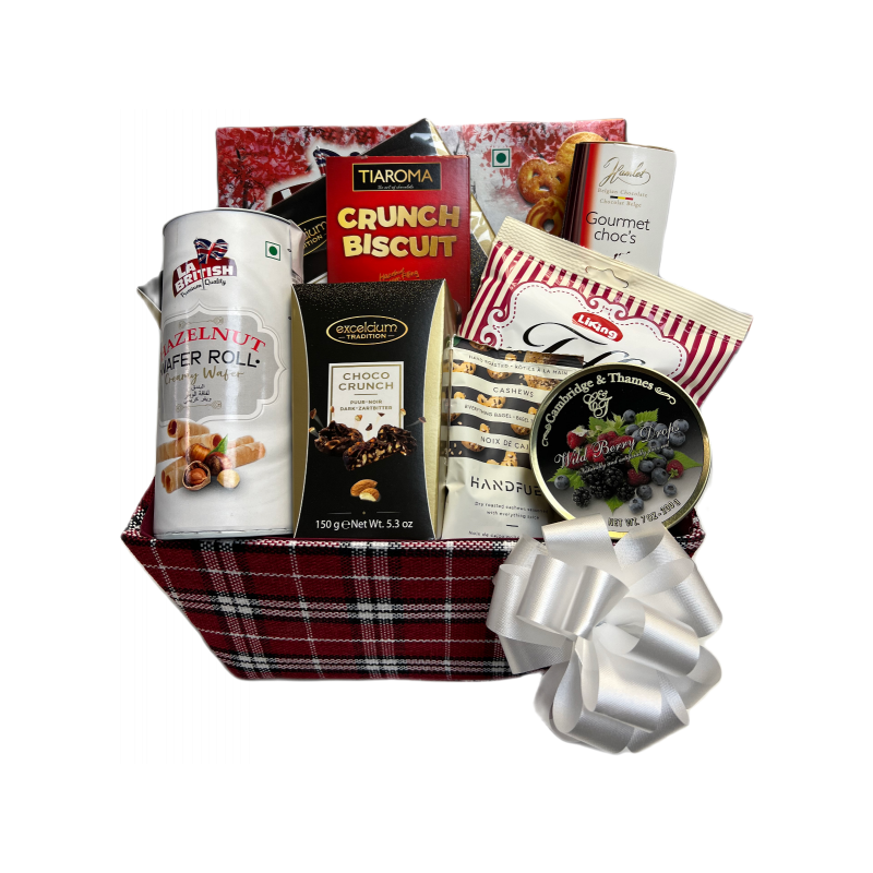1 Case, 6 pack - Gift Basket Kit, Makes 6 Gourmet Snacks Gift Basket