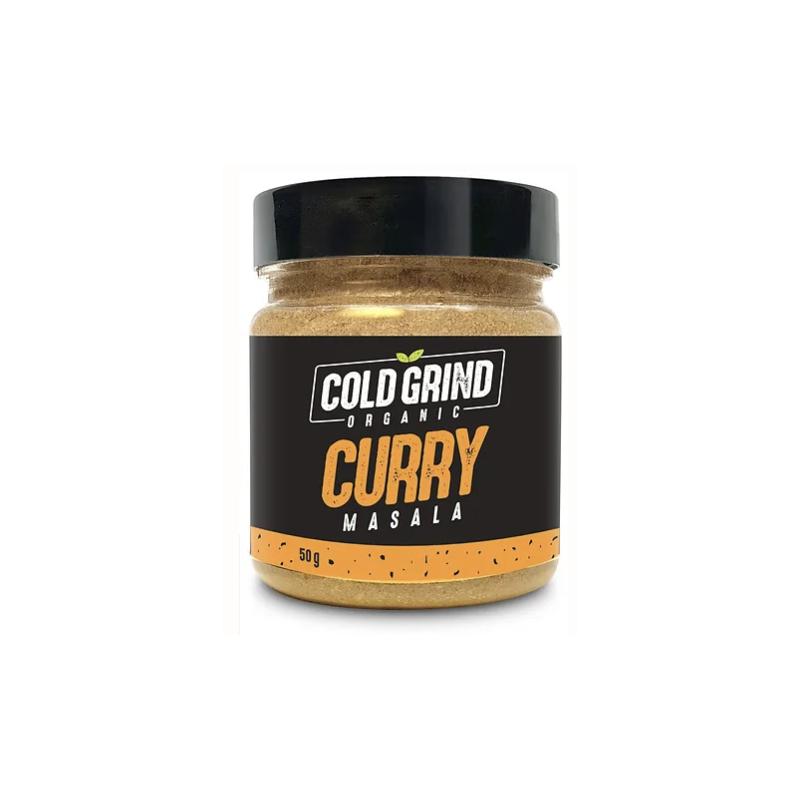 1 Case,12 Pack, 50G - COLD GRIND ORGANIC - Cold Grind Spices, Curry Masala