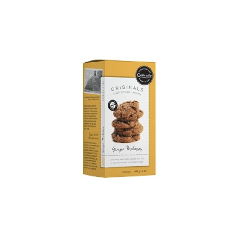 1 Case - 12 Pack, COOKIE IT UP, Handmade Specialty Cookies  - Ginger Molasses, 154g