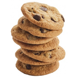 1 Case - 12 Pack, COOKIE IT UP, Evie's Edges  - Chocolate Chip, 140g